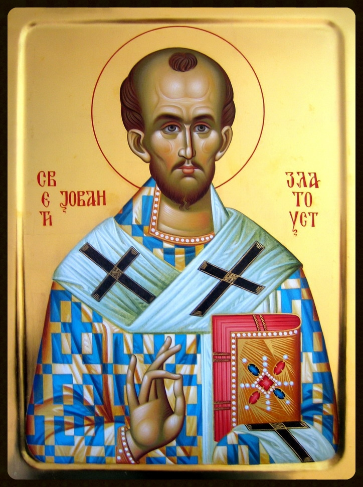 St John Chrysostom (the Golden-Tongued), Patriarch of Constantinople