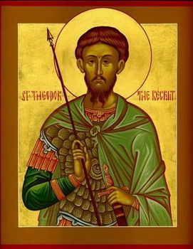 The Holy and Great Martyr Theodore the Tyro