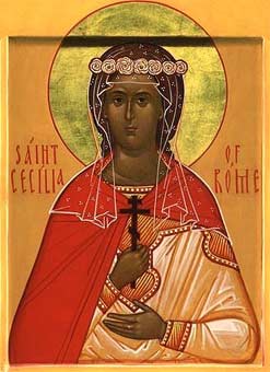 The Holy Martyr Cecilia