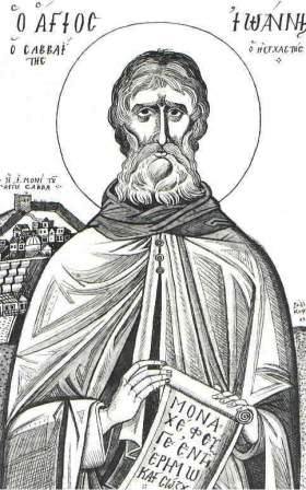 St John the Silent (the Hesychast)