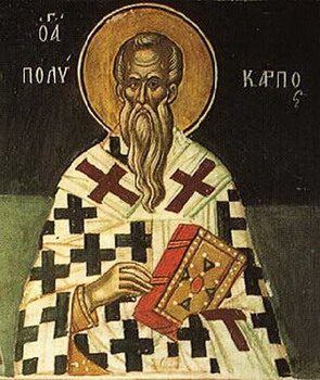 The Hieromartyr Polycarp, Bishop of Smyrna