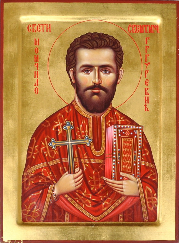 Translation of the relics (2004) of New Hieromartyr Momcilo Grgurevic of Serbia (1940s)