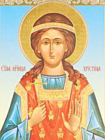 The Holy Martyr Christina of Persia