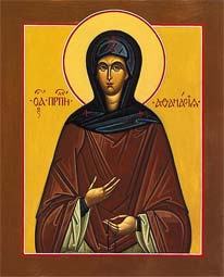 Sainte Anastasia, abbesse d'Egine