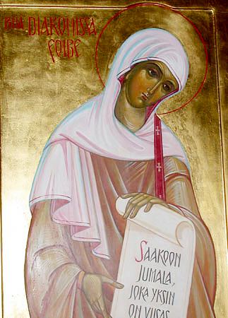 St. Phoebe, deaconess at Cenchreae near Corinth (1st c.)