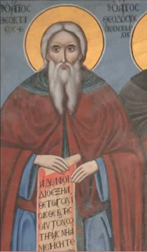 Venerable Theoctistus, abbot at Cucomo in Sicily