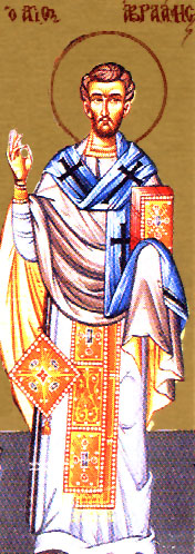 St Abraham the Bishop of Charres in Mesopotamia