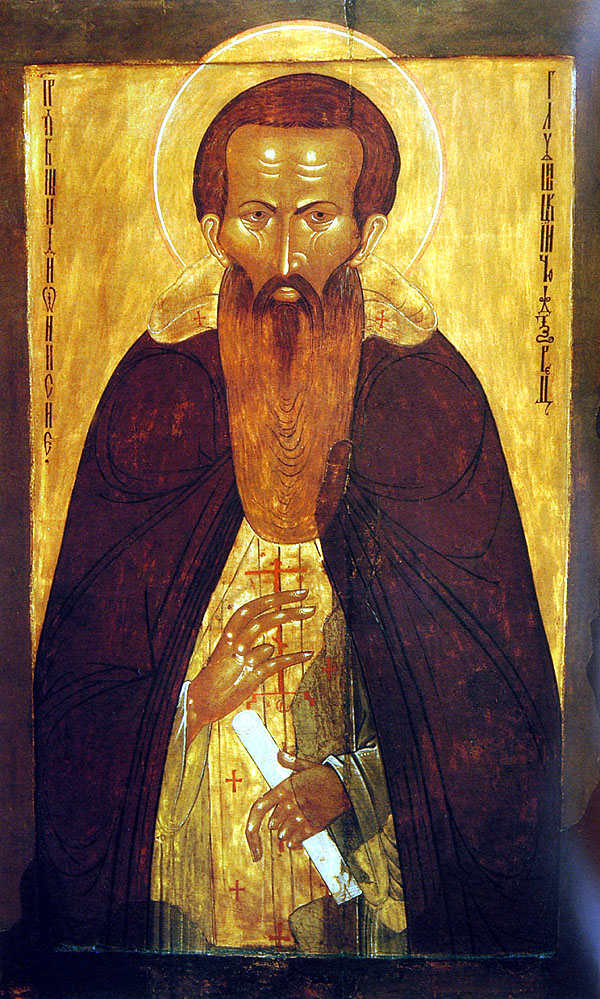 Venerable Dionysius, abbot of Glushitsa (Vologda) (1437