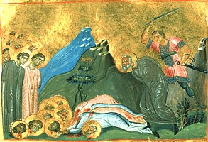 Hieromartyr Sadoc (Sadoth), bishop of Persia, and 128 Martyrs with him (342)