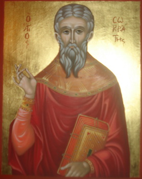Hieromartyr Priest Socrates and Martyr Theodote of Ancyra (230)