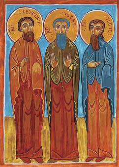 Holy and Righteous Ioane, Stepane, and Isaiah the Georgians