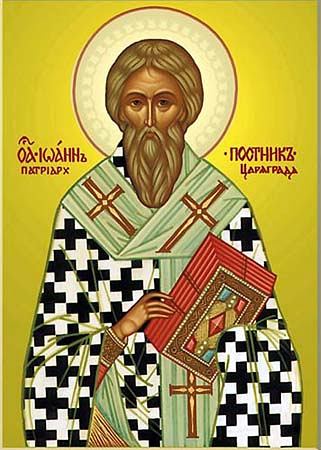 St John the Faster, Patriarch of Constantinople