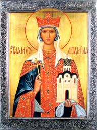 The Holy Martyr Ludmilla