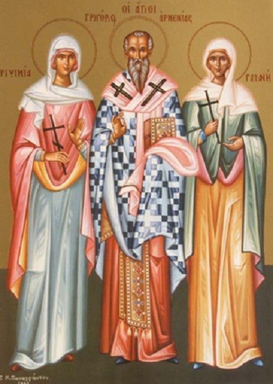 The Holy Martyrs Gaiane, Rhipsimia and 35 other nuns