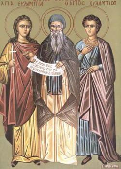The Holy Martyrs Eulampius and Eulampia