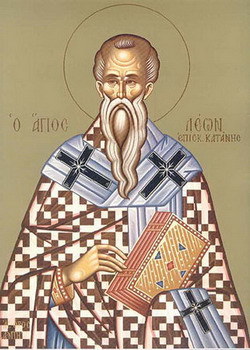 Sf.Leon, episcopul Cataniei