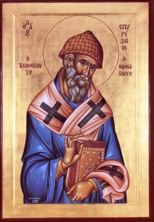 Hl. Spyridon, der Wundertäter, Bischof von Trimithus