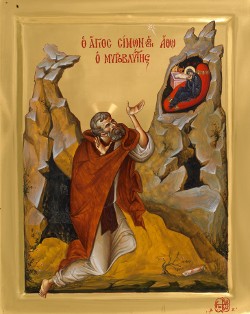 Our Holy Father Simon the Outpourer of Myrrh
