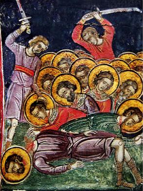 440 Mártires asesinados por los lombardos en Sicilia