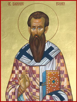 San Basilio Magno, arzobispo de Cesarea en Capadocia