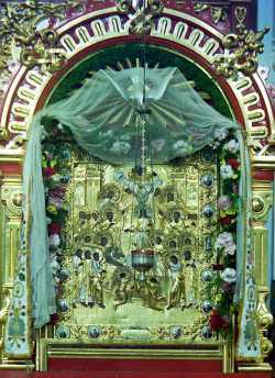 Далматская икона Успения Божией Матери, чудотворный образ, прославившийся в XVII веке