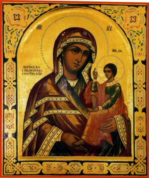 Икона Богородицы «Одигитрия» Шуйская