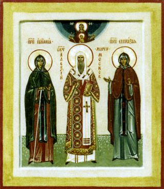 Преподобные Иулиания, игумения и Евпраксия, монахиня , Московские