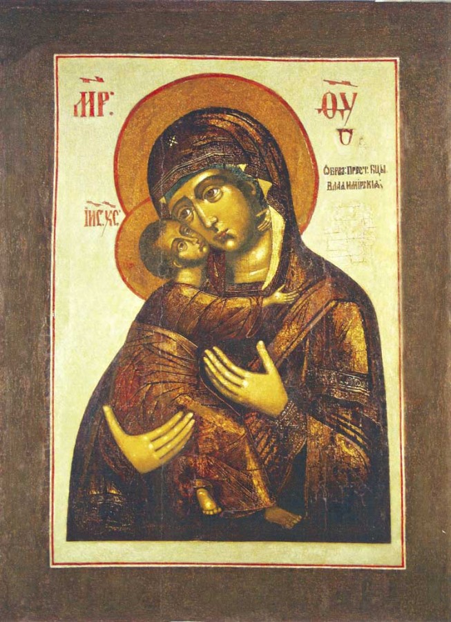 Икона Богородицы Владимирская (Ростовская)