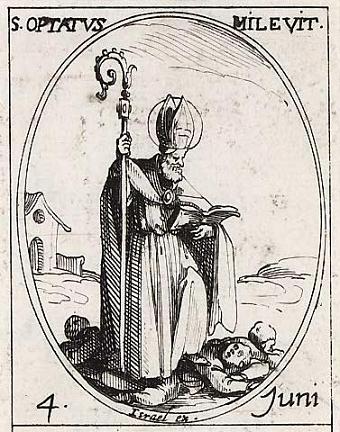 Святитель Оптат, епископ Мелевитский