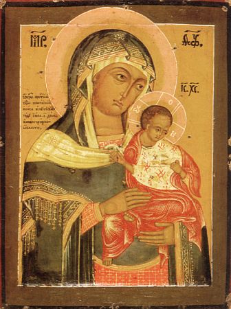 Коневская икона Божией Матери