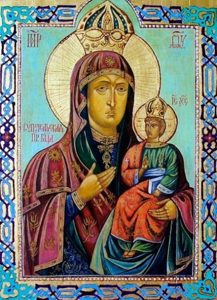 Икона Божией Матери «Одигитрия» Супрасльская