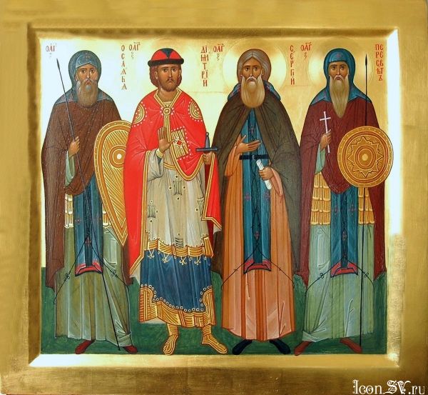 Преподобные Александр Пересвет и Андрей Ослябля