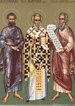 sveti Herodion, Asinkrit in Flegon - škofje in učenci sv. Pavla