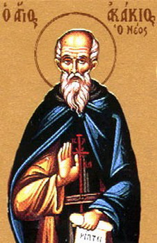 Venerable Acasio el Joven, de Kavslovalyvia (Monte Atos)