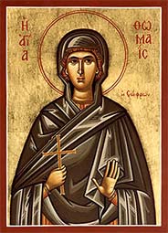 The Holy Martyr Thomais