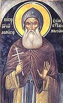 St Père Athanase, fondateur du Monastère de la Transfiguration aux Météorites