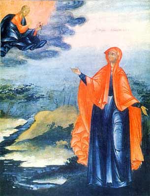Преподобная Елисавета Константинопольская, игумения 