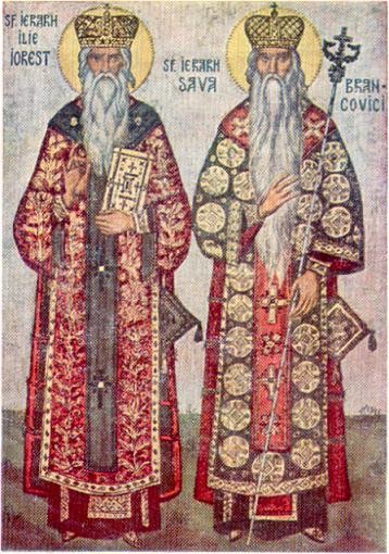 Santos Iorest y Sava Brancovichi, Metropolitanos de Ardeal y Confesores 