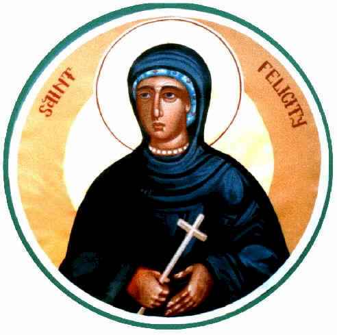 The Holy Female Martyr Felicitas And Her Seven Sons