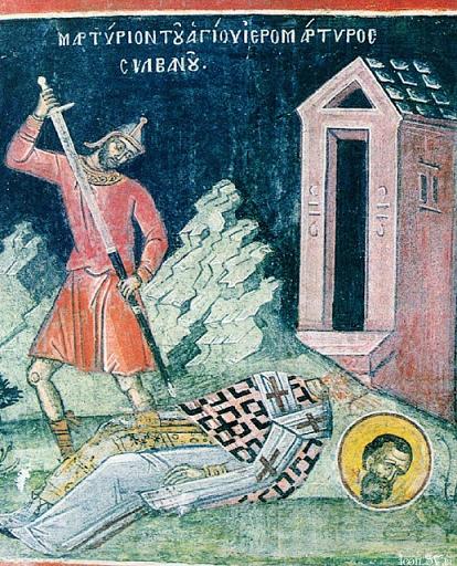 The Hieromartyr Silvanus, Bishop of Gaza