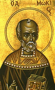 St hiéromartyr Mocius, prêtre d'Amphipolis en Macédoine