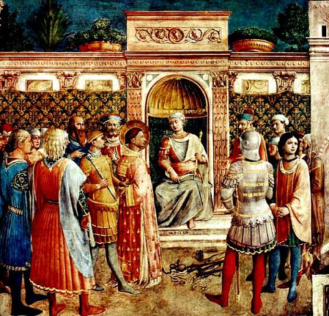 Mártires Justino, Cariton y su esposa, Caridad, Euelpisto, Hierax, Peon, Valeriano, y Justo