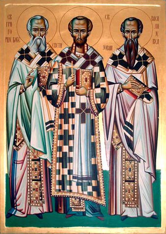 +++ The Three Hierarchs: Saint Basil The Great, Saint Gregory The Theologian And Saint John Chrysostom