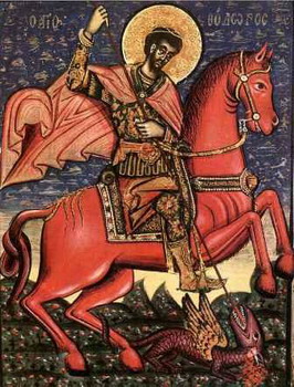 The Holy and Great Martyr Theodore Stratelates