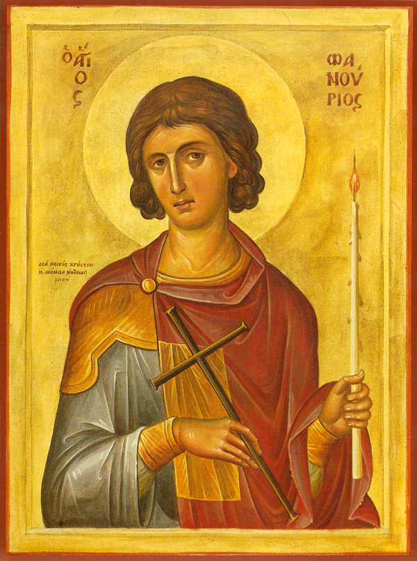 Great-martyr Phanurius the Newly Appeared of Rhodes