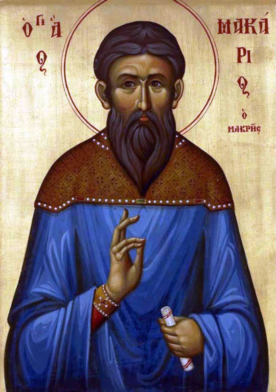 Преподобный Макарий Ватопедский (1431)