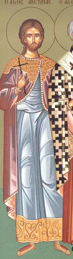 St Akepsimas the martyr