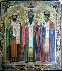 Sts. Gerasimus, Pitirim, and Jonah, bishops of Perm