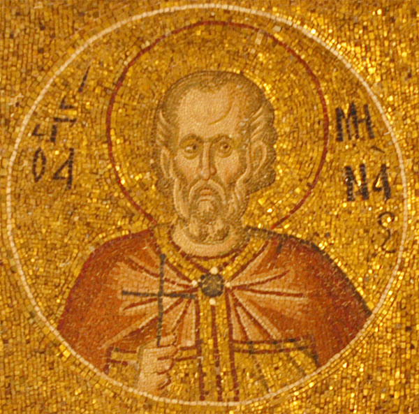 寻获亚历山大里亚的殉道者圣弥纳·麦洛迪（ 313 年 ）之圣髑纪念日（ 867-869 年间 ）