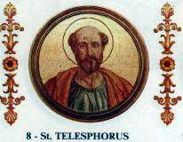 Свети свештеномученик Телесфор, епископ римски